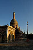 Bagan Myanmar. Temples near the Minochantha Stupa. 